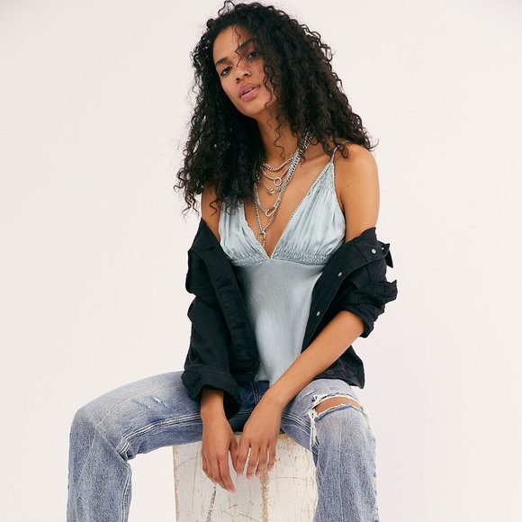 Free People Tops - Free People Lyric Satin Cami